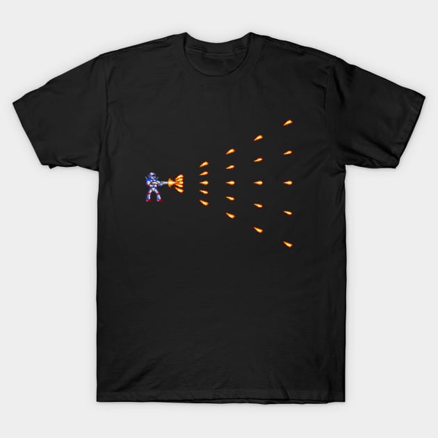 Turrican 2 Multiple Weapon T-Shirt by black_star